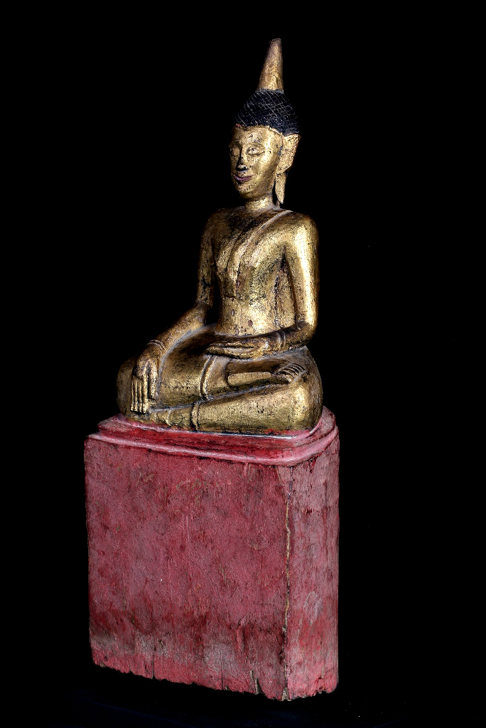 Extremely Rare 19C Thai Lanna Buddha # A052